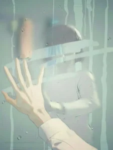 Ảnh minh họa truyện kinh dị, truyện ma học đường "Tôi đã nhìn thấy mình đi qua hành lang ánh nến" – Mọt Truyện Chill