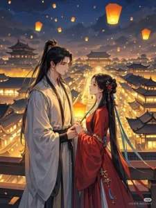 nữ phụ ác độc cầm kịch bản HE – ngôn tình cổ đại HE – ảnh bìa truyện Mọt Truyện Chill