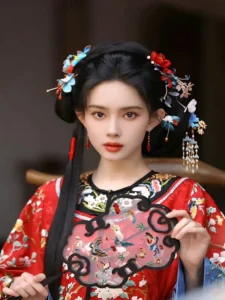 Truy tìm cố nhân - truyện ngôn tình cổ đại HE hay tại Mọt Truyện Chill, ảnh bìa nữ chính tuyệt đẹp.