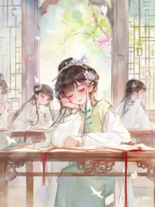 Tú Hoa cô nương trong Tuyệt Đỉnh thêu phường – ảnh bìa truyện hài hước cổ đại tại Mọt Truyện Chill