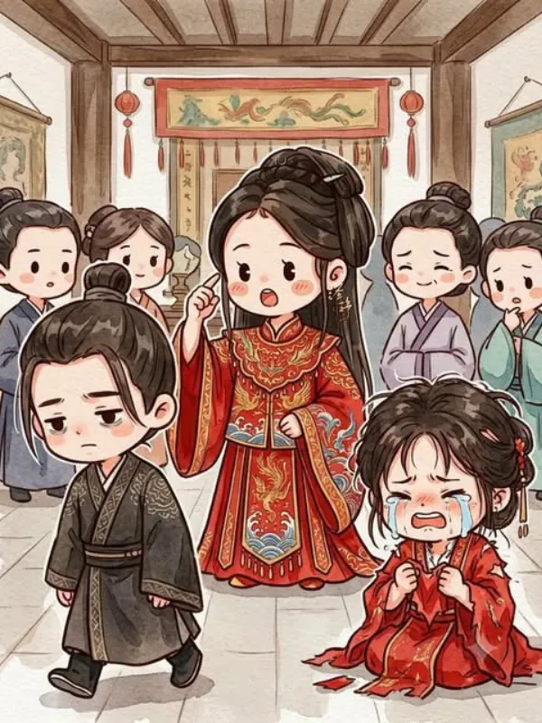 Ảnh bìa truyện Sau khi gả cho kẻ vắt cổ chày ra nước, hai ta chỉ nhận bạc với phong cách ngôn tình cổ đại hài hước.