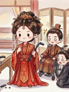 Bìa truyện Thần lực Vương phi chỉ muốn ăn no